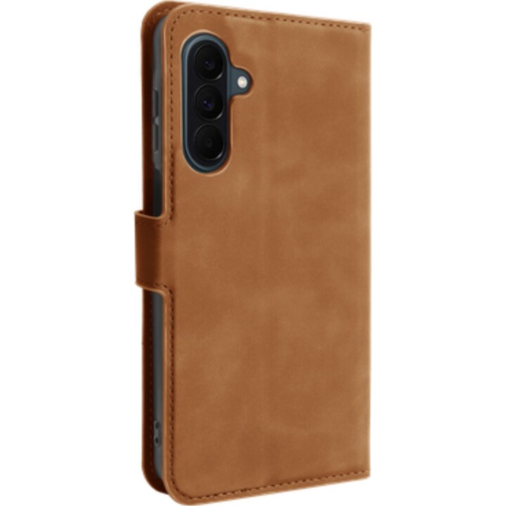 Funda tipo cartera Just in Case PrimeWallet para Samsung Galaxy A37, Marrón