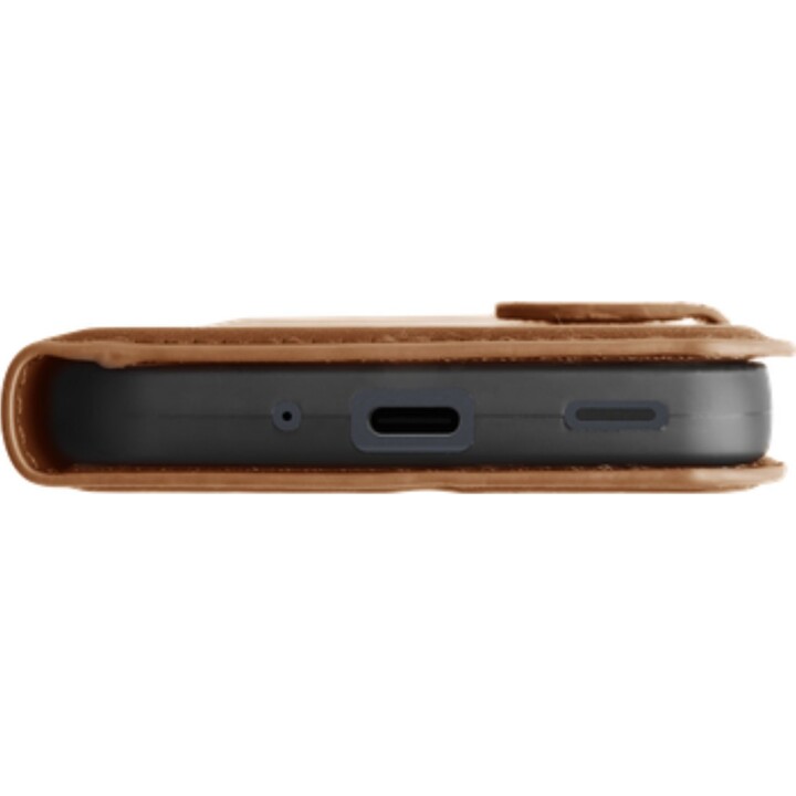 Funda tipo cartera Just in Case PrimeWallet para Samsung Galaxy A37, Marrón