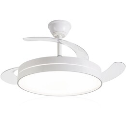 Ventilateur de plafond Daewoo à pales rétractables DW5008 / 30 W / 3 pales / 6 vitesses