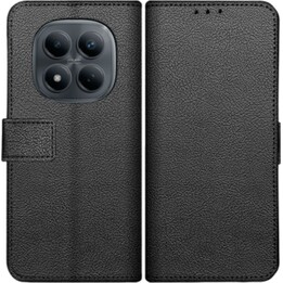Just in Case Classic Wallet Case - Xiaomi Redmi Note 15 Pro (4G) - Custodia a libro in ecopelle - Nero