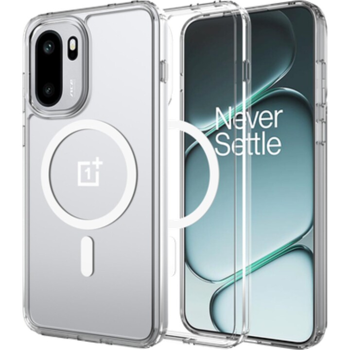 Just in Case ArmorElite Case for OnePlus 15R - Military Grade Back Cover, Clear