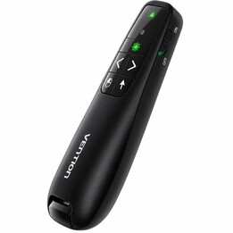 Presentatore wireless Vention KQPB0-GL / 2,4 GHz / Nero