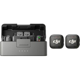 DJI Mic 3 (2 émetteurs + 1 récepteur + étui de recharge) - Microphones sans fil