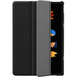 JUST IN CASE TLE2839TF1 Funda tríptico inteligente negra para Lenovo Idea Tab Plus