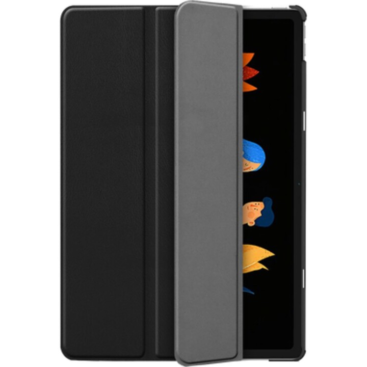 JUST IN CASE TLE2839TF1 Funda tríptico inteligente negra para Lenovo Idea Tab Plus