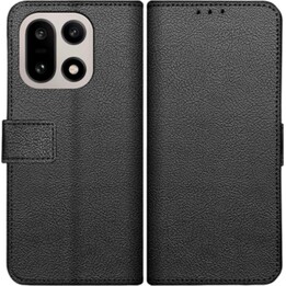 Just in Case Classic Wallet Case - OnePlus 15 - Étui en faux cuir - Noir