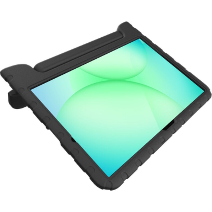 Just in Case Tasche für Samsung Galaxy Tab A11 Plus / A9 Plus - Klassische Kindertasche - Schwarz