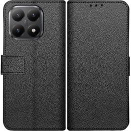 Funda tipo cartera clásica Just in Case - Xiaomi 15T - Funda tipo libro de piel sintética - Negra