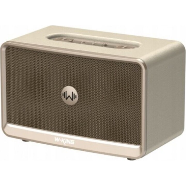 Enceinte Bluetooth W-KING H330 crème