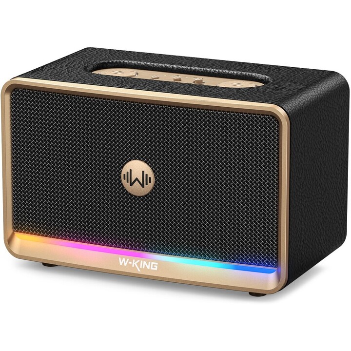 W-KING H330 Wireless Bluetooth Speaker, Black