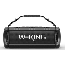Caixa de Som Bluetooth Sem Fio W-KING D8 Preta