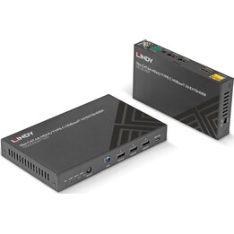 HDBaseT Cat.6A HDMI 4K60 and Type C 3.0 Extender, 70m