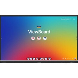 ViewBoard 51 Serie Touchscreen 65 Zoll UHD, Android 14 EDLA zertifiziert, IR 450 nits, 2x 25W + sub 20W + 8-array mic, 3x USB-C