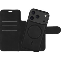 Just in Case PrimeWallet Étui portefeuille encliquetable pour iPhone 17 Pro Max, compatible MagSafe, noir