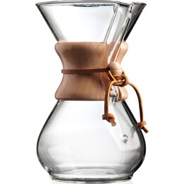 Classic coffee maker + 6-cup Chemex