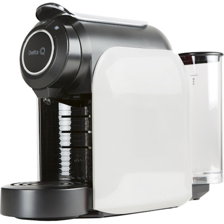 Machine à café à capsules Delta Qool Evolution / Blanche
