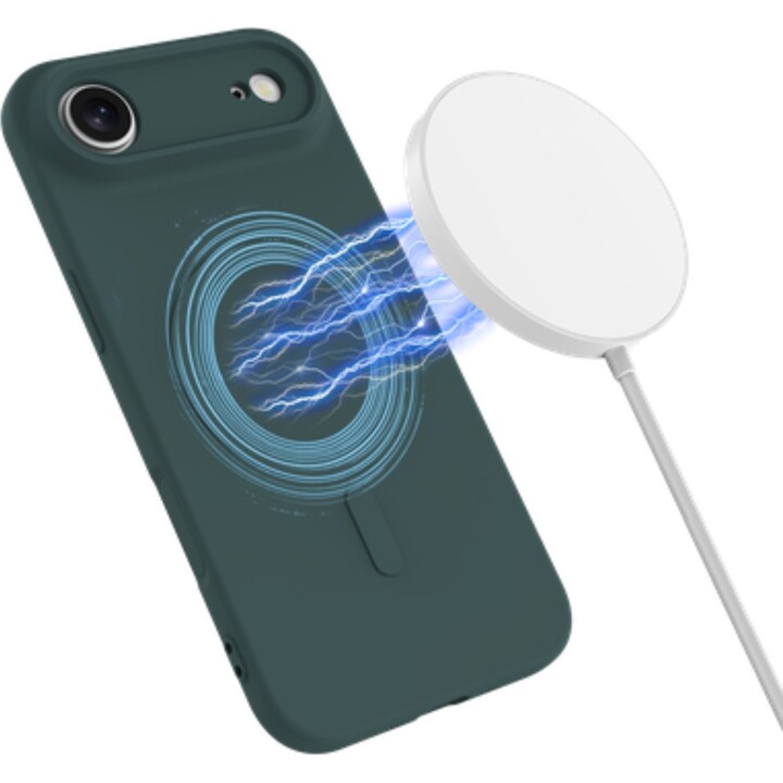 Just in Case Kick Case pour iPhone Air - Coque arrière en TPU - (Compatible MagSafe) - Vert