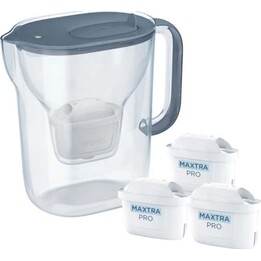 Carafe filtrante Brita Style Essential + 3 MAXTRA PRO PURE PERFORMANCE (graphite)