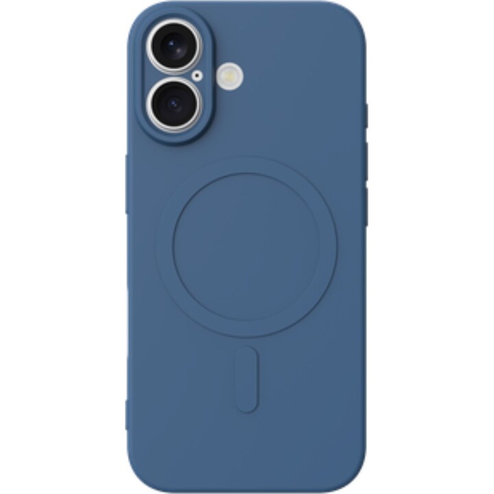 Just in Case Kick Case - iPhone 17 - Coque arrière en TPU - (Compatible MagSafe) - Bleu