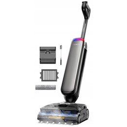 Tineco Floor One S9 Artist Steam Pro Standstaubsauger Akku Trocken&Nass Beutellos Schwarz, Silber