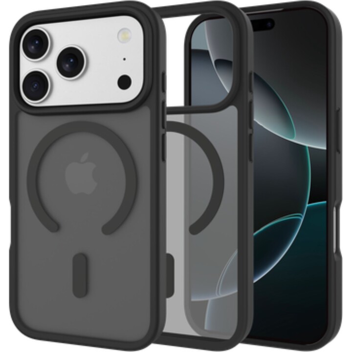 Funda Just in Case ArmorElite para iPhone 17 Pro compatible con MagSafe, Negra