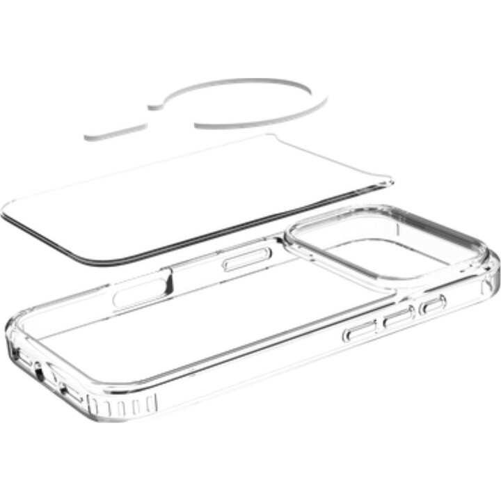 Just in Case ArmorElite Case pour iPhone 17 Pro Max - Coque arrière de qualité militaire, transparente