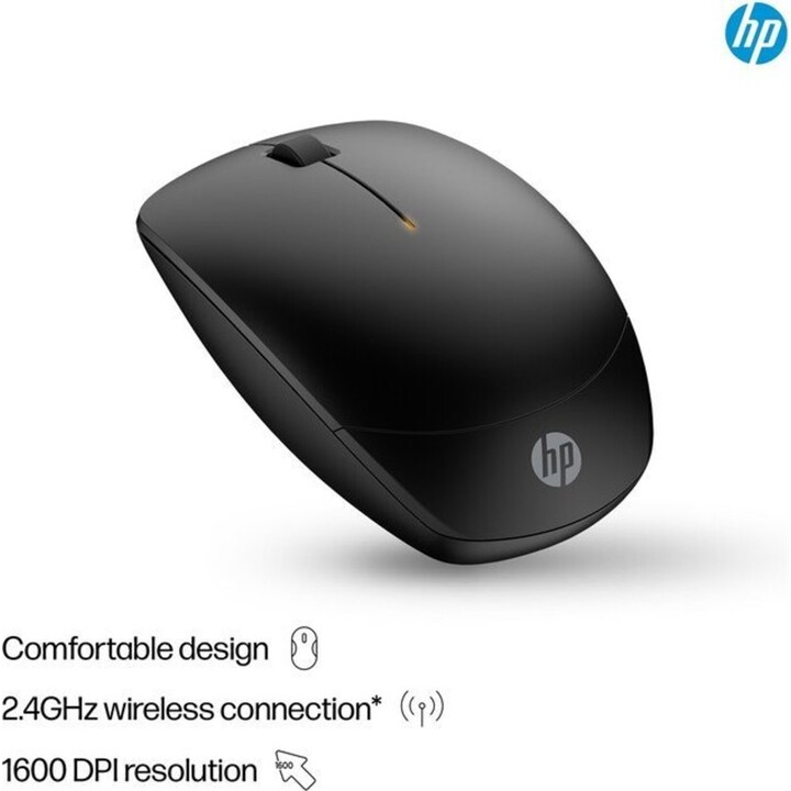 HP 235 Slim Wireless Mouse Black