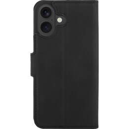 Just in Case PrimeWallet Wallet Case for iPhone 17 - Faux Leather Wallet Case - Black
