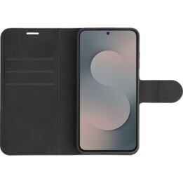 Funda tipo cartera Just in Case PrimeWallet para Samsung Galaxy S25 FE, negra