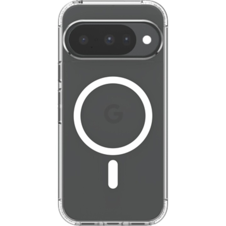 Just in Case Custodia ArmorElite per Google Pixel 10 / 10 Pro compatibile con MagSafe, trasparente