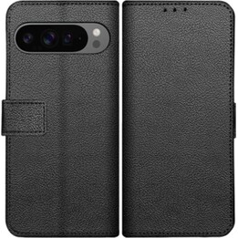 Funda tipo cartera clásica Just in Case - Google Pixel 10 Pro XL - Funda tipo libro de piel sintética - Negra
