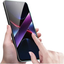 Just in Case Protecteur d'écran en verre trempé pour Xiaomi Poco X7