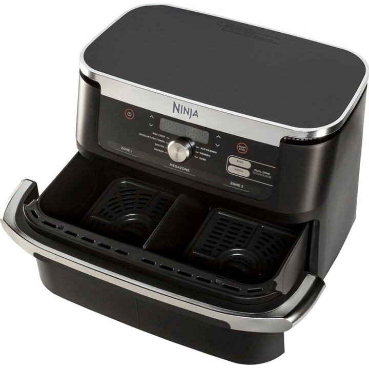 Friteuse à air 7-en-1 FlexDrawer de Ninja Foodi, 10.4L, sans huile, avec panier amovible, antiadhésif et pièces lavables au lave
