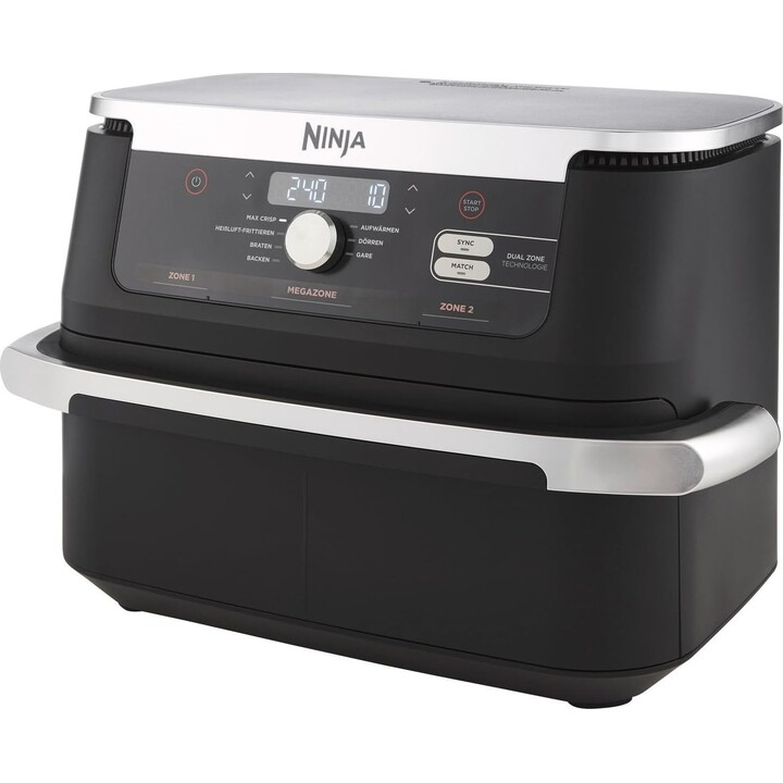 Friteuse à air 7-en-1 FlexDrawer de Ninja Foodi, 10.4L, sans huile, avec panier amovible, antiadhésif et pièces lavables au lave