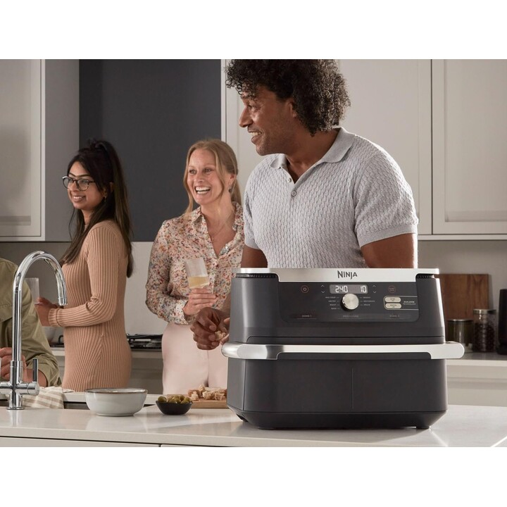 Friteuse à air 7-en-1 FlexDrawer de Ninja Foodi, 10.4L, sans huile, avec panier amovible, antiadhésif et pièces lavables au lave