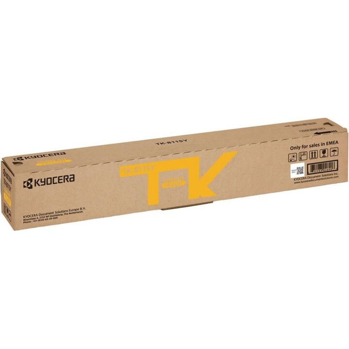 Kyocera TK-8115Y Cartouche de toner jaune 1T02P3ANL0