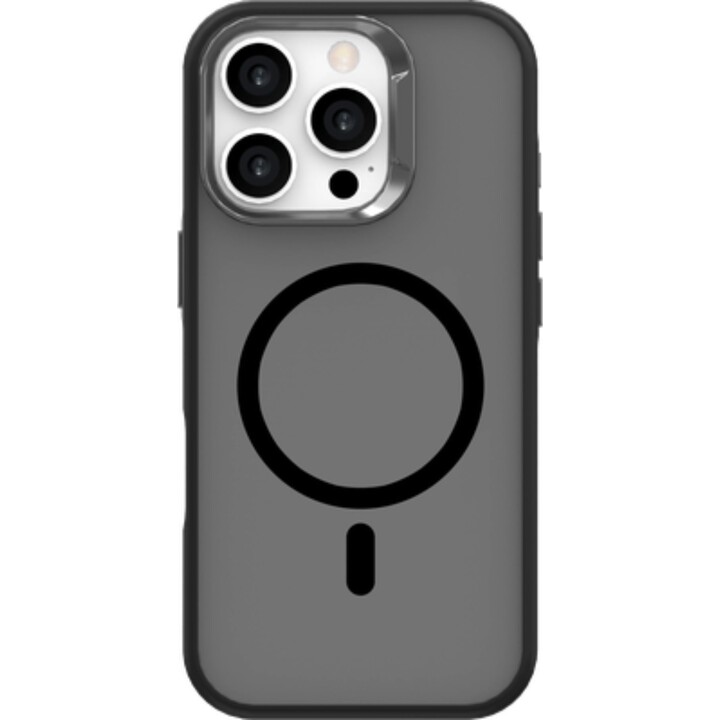 Just in Case ArmorElite Case pour iPhone 16 Pro - Coque arrière de qualité militaire, Noir