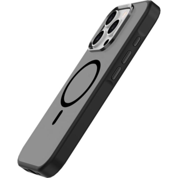 Just in Case ArmorElite Case pour iPhone 16 Pro - Coque arrière de qualité militaire, Noir