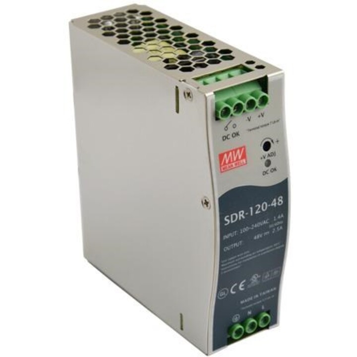 Pulsar SDR-120-48 DIN-Schienen-Schaltnetzteil