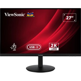 Viewsonic VG Series VG2709-2K-MHDU-2 pantalla para PC 68.6 cm (27") 2560 x 1440 Pixels Quad HD LED Negro
