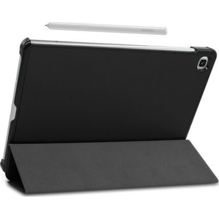 Just in Case Smart Book Faltbare Tasche für Samsung Galaxy Tab S6 Lite, Schwarz