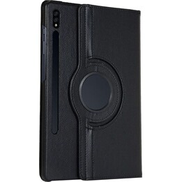 Just in Case 360° drehbare Hülle für Samsung Galaxy Tab S7, Schwarz
