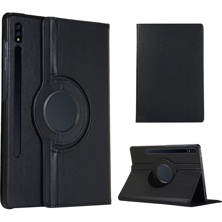 Étui pivotant à 360° Just in Case pour Samsung Galaxy Tab S7, noir