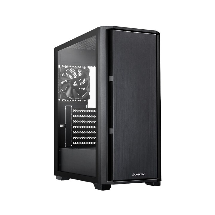 Chieftec AS-02B-TG-OP boîtier d’ordinateur Midi Tower noir