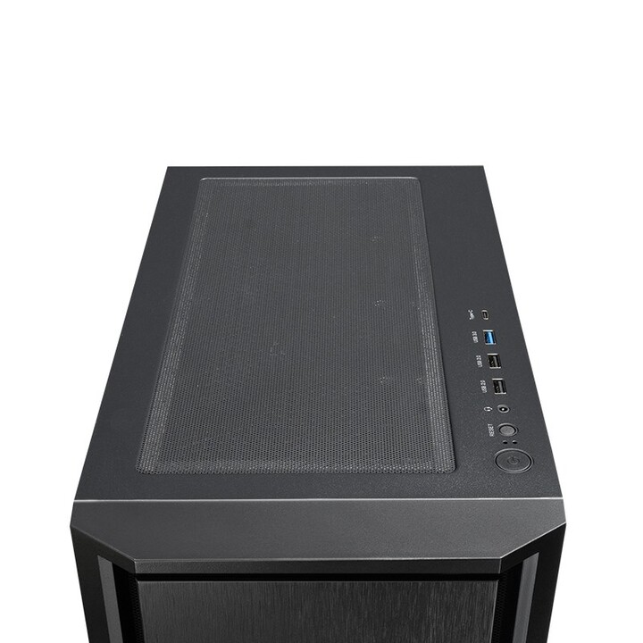 Chieftec AS-02B-TG-OP case per computer Midi Tower nero