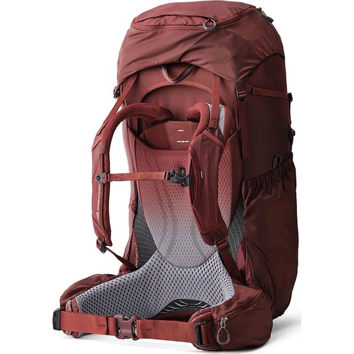 Gregory Deva 70 Womens Trekking Backpack Garnet Red 70L Recycled Nylon