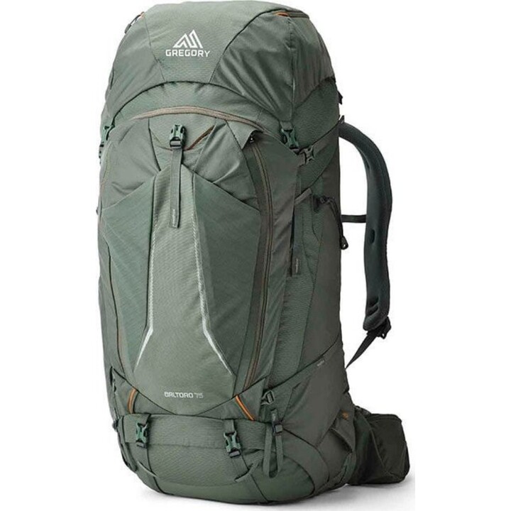 Gregory Baltoro 75 Uomo Zaino da trekking Terrain Green 75L Nylon riciclato
