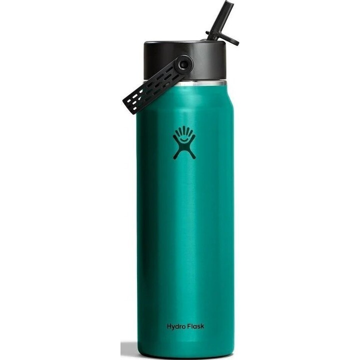 Butelka termiczna Hydro Flask 32 Oz Lightweight Wide Flex Straw Cap (946 ml) - emerald green