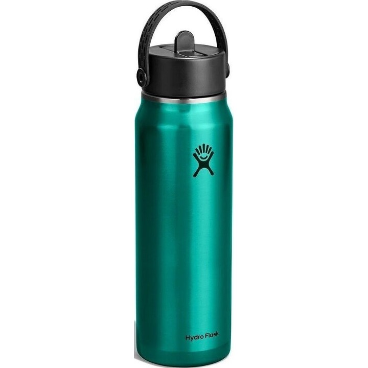 Butelka termiczna Hydro Flask 32 Oz Lightweight Wide Flex Straw Cap (946 ml) - emerald green