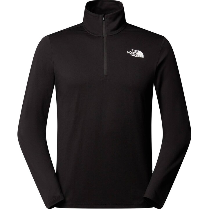 The North Face 24/7 1/4 zip T-shirt - black, size: L